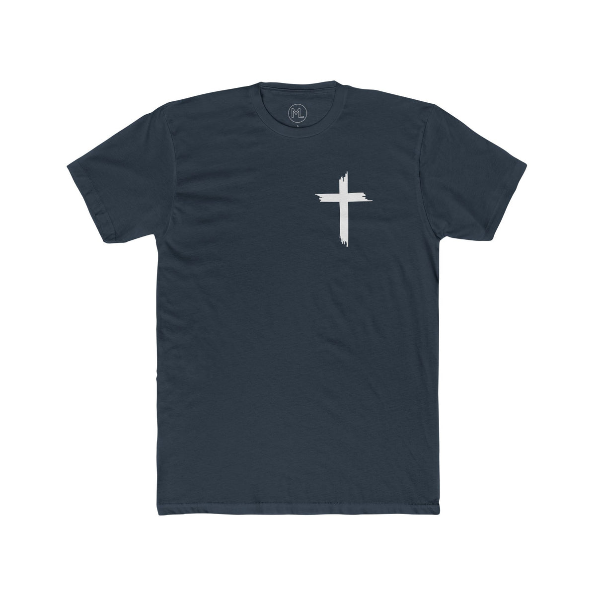St Anthony + Cross Blue Graphic Tee