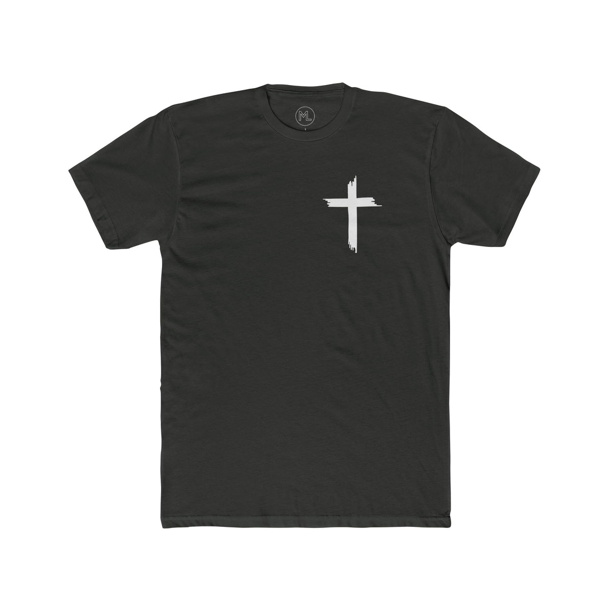 St Anthony + Cross Blue Graphic Tee