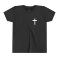 Youth Tee — St Michael + Cross  Religious Graphic