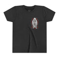 Youth Tee — Mary Red Roses Religious Graphic