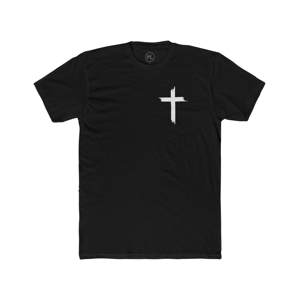 St Anthony + Cross Blue Graphic Tee