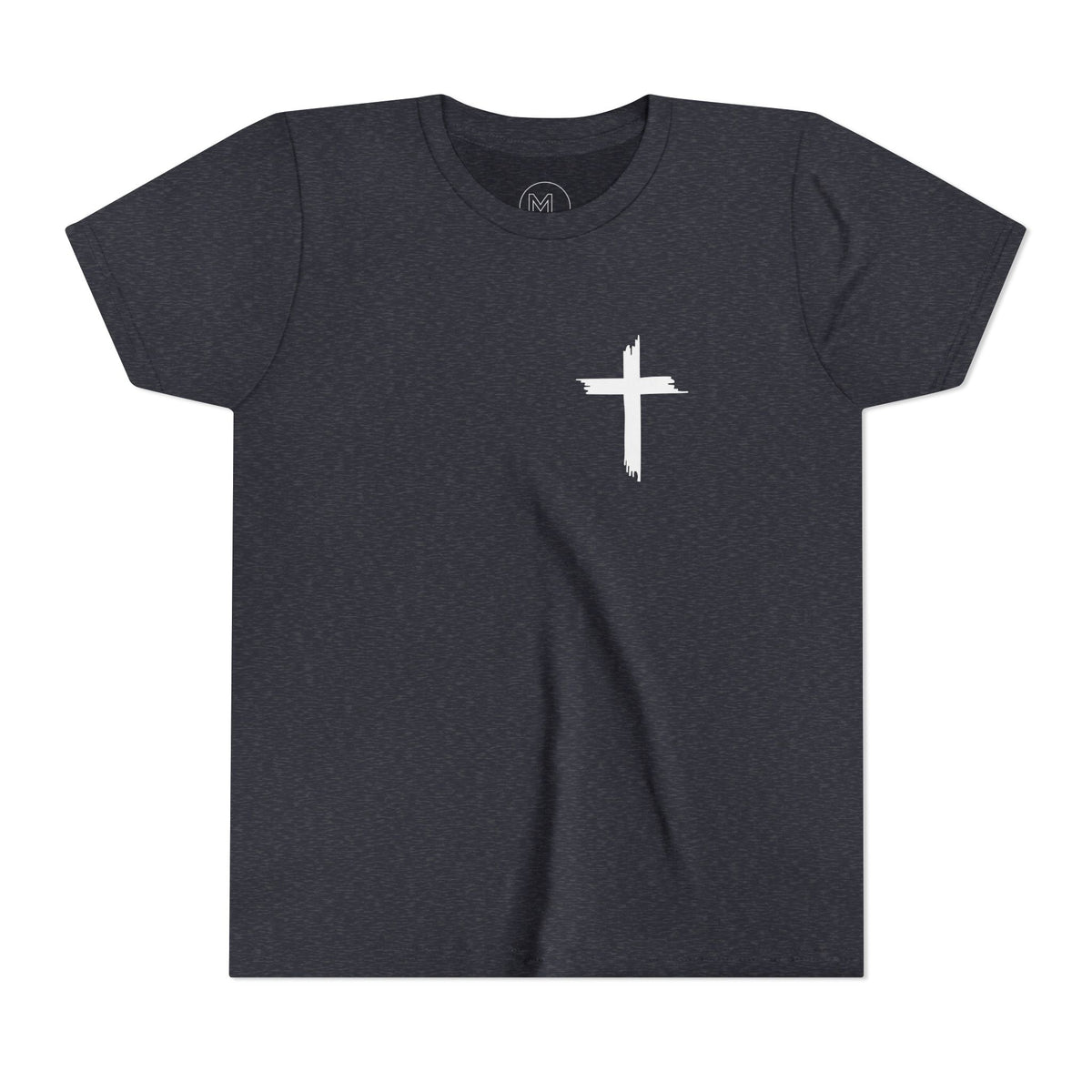 Youth Tee — St Anthony + Cross Religious Graphic